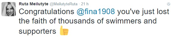 tweet ruta meilutyte
