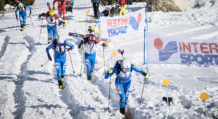 Sci alpinismo, Coppa del Mondo: Murada e Canclini ai piedi del podio nella staffetta mista di Val Thorens