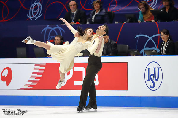 Pattinaggio di figura, Mondiali 2018 Cappellini/Lanotte