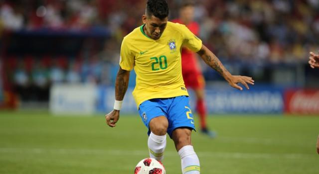 Roberto Firmino Brasiliano Brasile giocatore di football decalcomania adesivo muro foto 