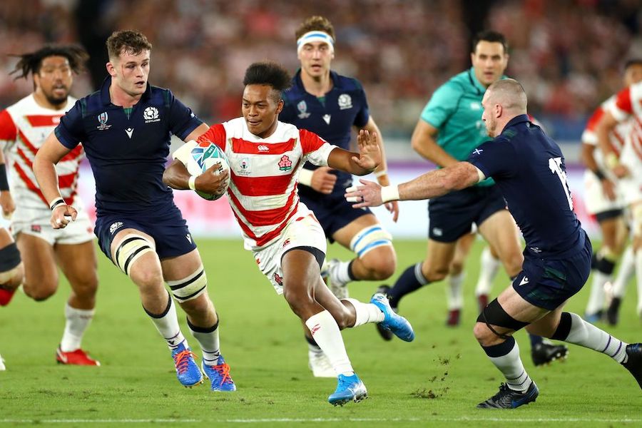 Rugby, Mondiali 2019 GiapponeScozia 2821, Fukuoka regala i quarti di