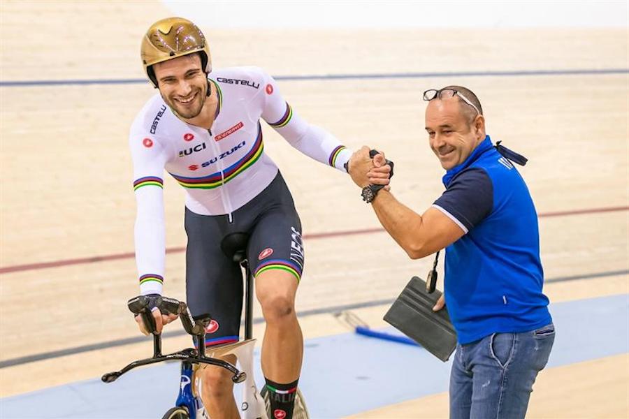 ciclismo su pista-marco villa