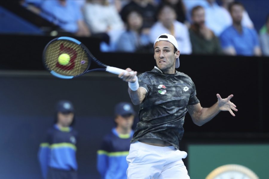 Stefano Travaglia tennis LaPresse