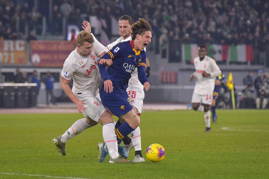 infortunio zaniolo roma juventus LaPresse