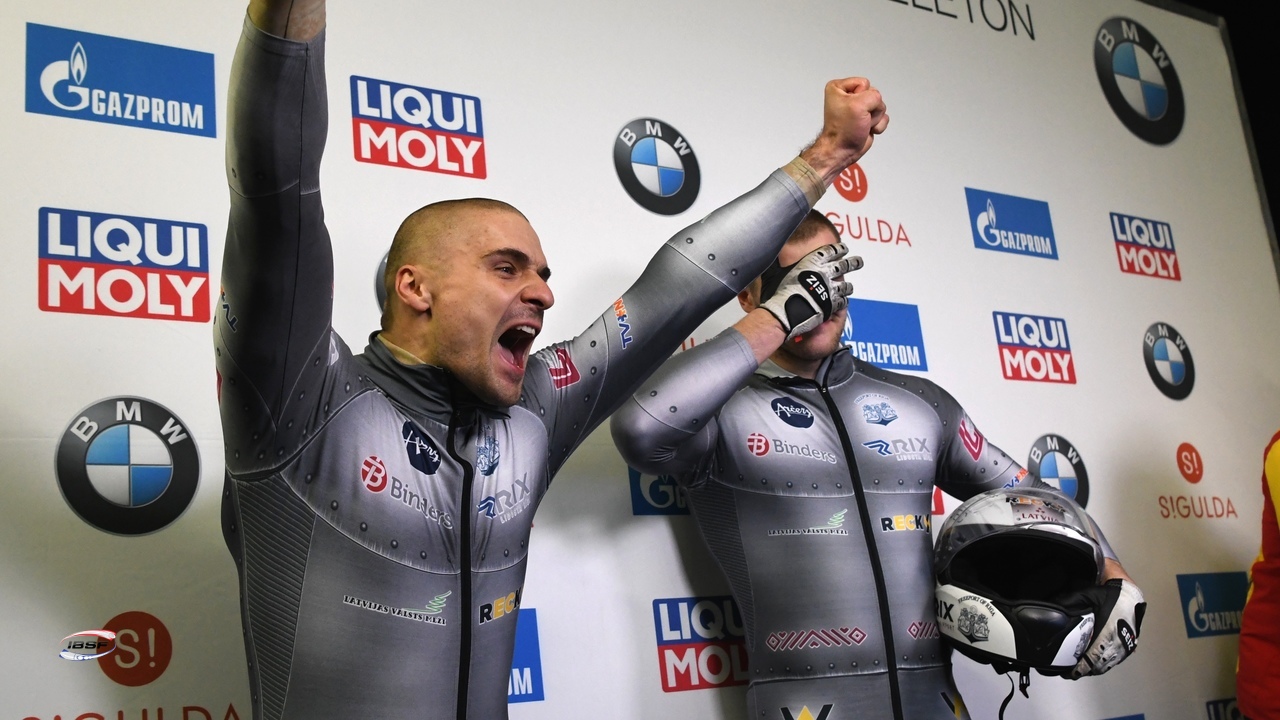 Bob Oskars Kibermanis in trionfo a Sigulda, suo anche l'oro europeo