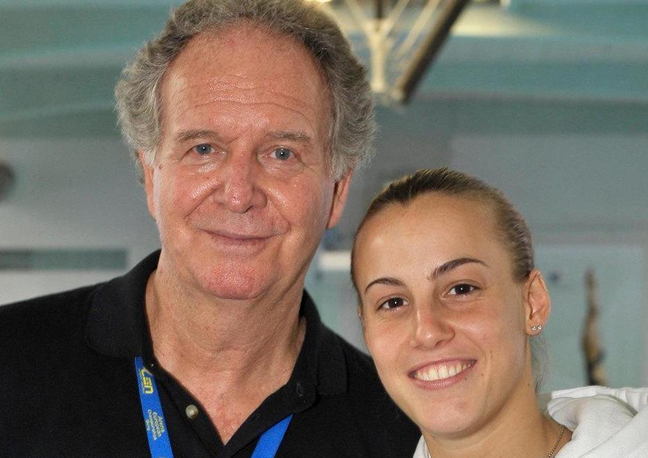 Klaus Dibiasi Tania Cagnotto - La Presse