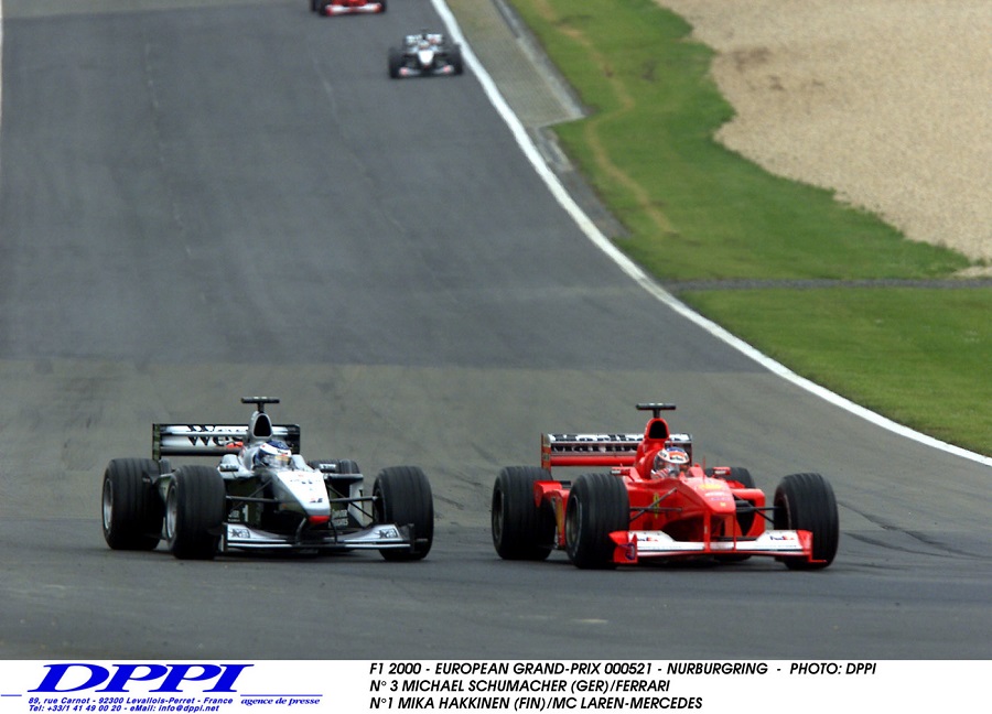 F1, I grandi sorpassi: Michael Schumacher vs Mika Hakkinen a Spa