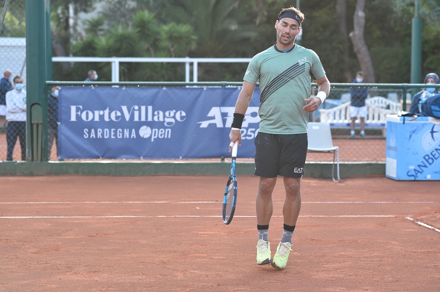 Tennis, ATP Sardegna 2020: Fabio Fognini costretto al 