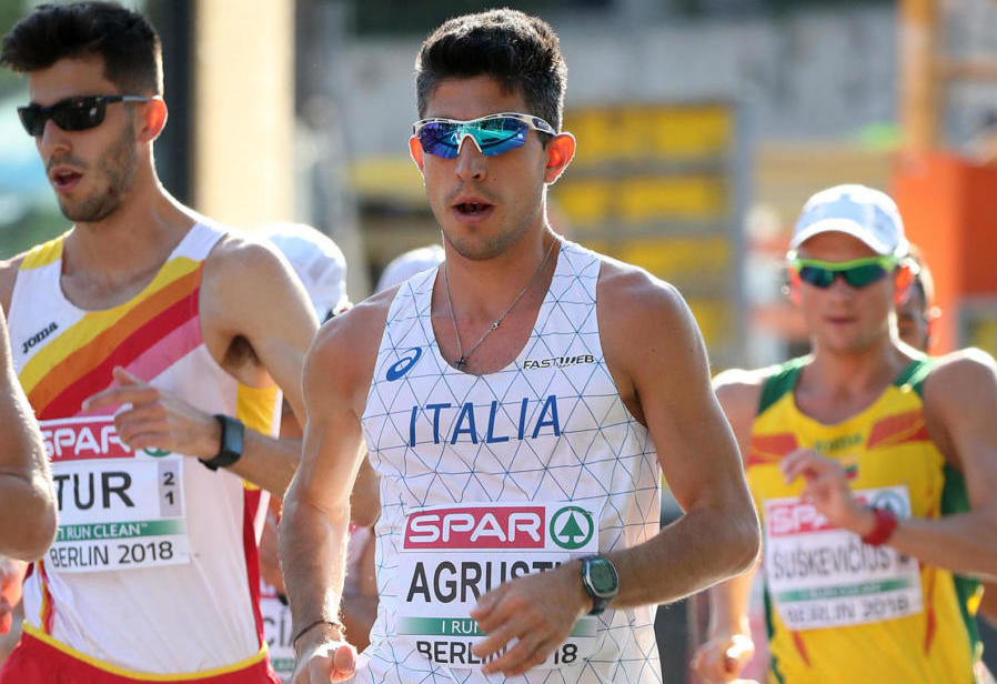 Atletica, Coppa Europa marcia Andrea Agrusti magico 3° nella 50 km col