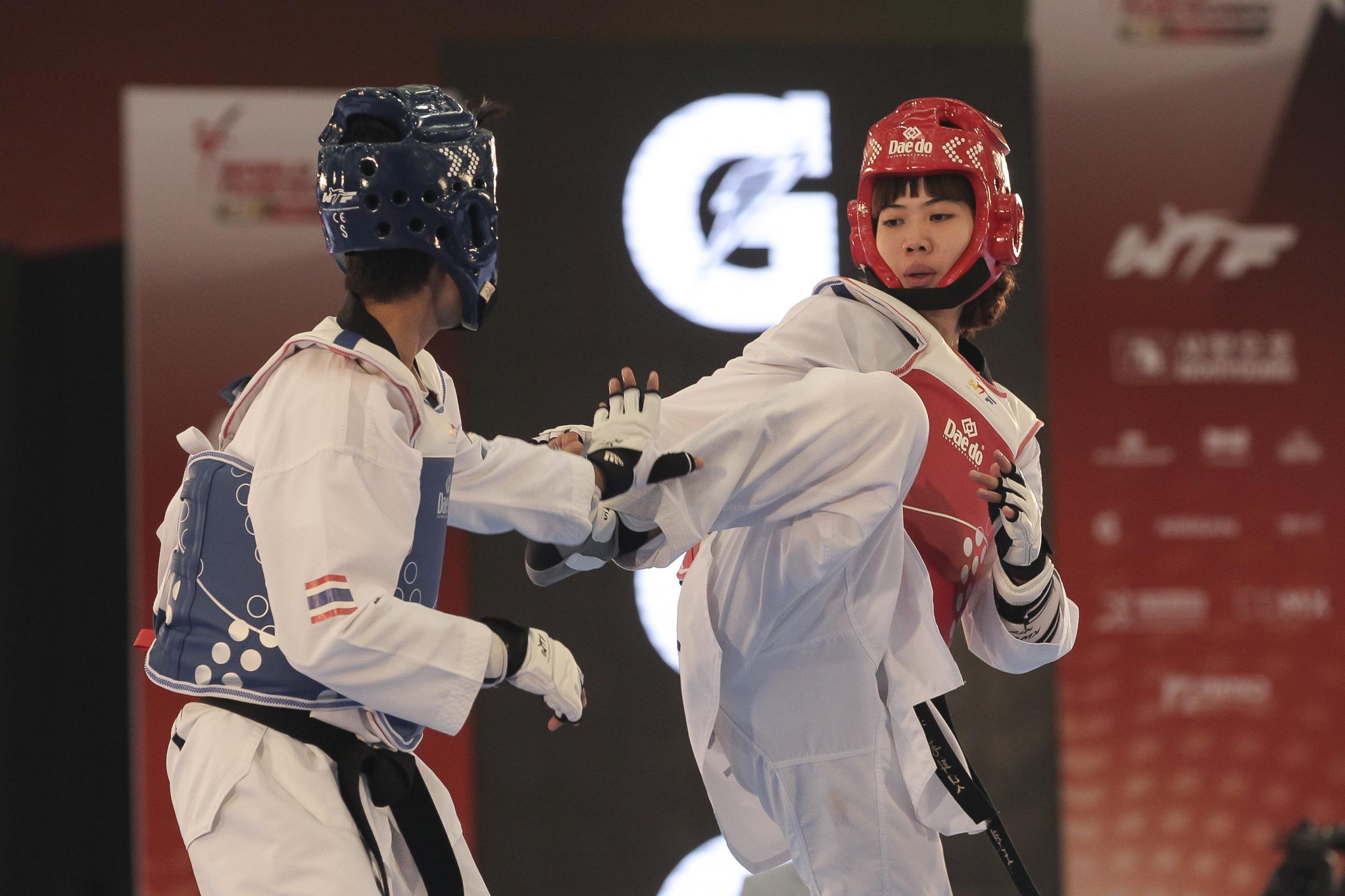 Panipak Wongpattanakit Taekwondo_EFE/Alex Cruz
