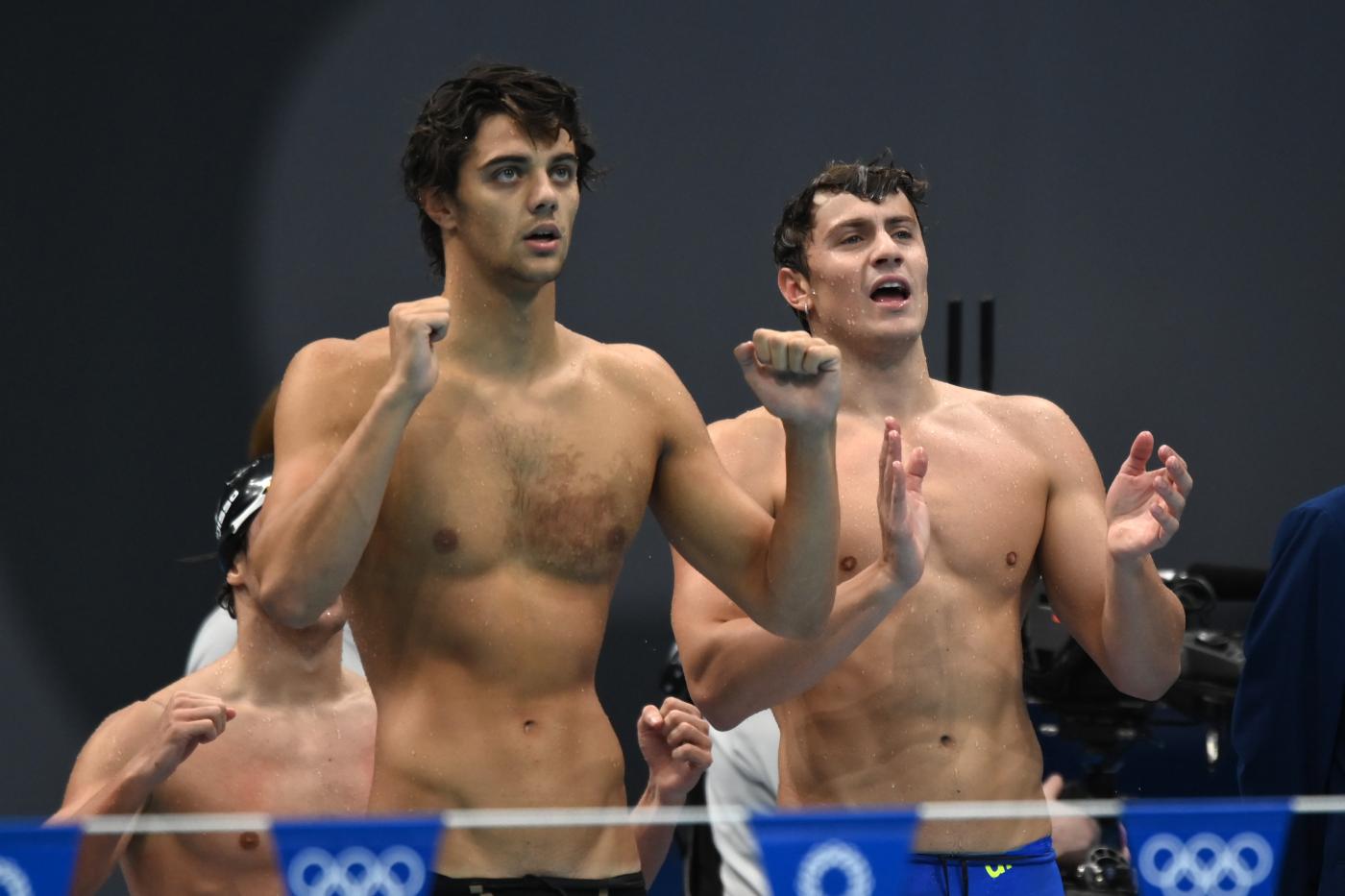 Nuoto, Mondiali 2022: gli azzurri della 4×100 mista in Finale senza forzare