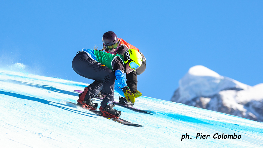 Snowboardcross, Moioli e Sommariva sfiorano la vittoria nella gara a coppie miste. Successo per la Gran Bretagna Snowboardcross, Moioli e Sommariva sfiorano la vittoria nella gara a coppie miste. Successo per la Gran Bretagna