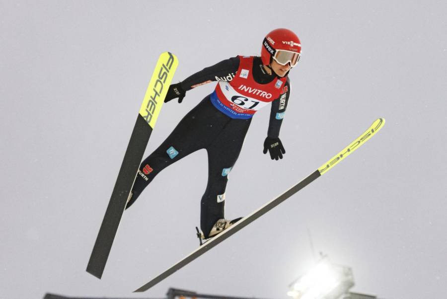 Im Skispringen der Damen gewinnt Althaus die Normalschanze in Lillehammer.  Schwestern Malsiner im Punktebereich – OA Sport