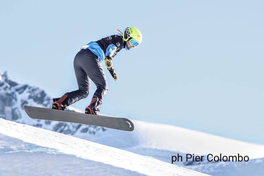 Snowboardcross: Michela Moioli quinta a Cervinia, vince a sorpresa Sina Siegenthaler