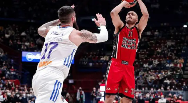 Basket, Eurolega: l'Olimpia Milano arriva a una tripla da una rimonta  pazzesca. Il Real Madrid passa di misura al Forum – OA Sport