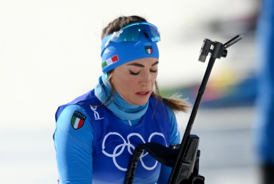 Biathlon, Dorothea Wierer: “Non pensavo al podio, ho avuto problemi di salute. Sugli sci non sono al top”