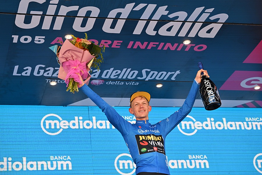 Giro d’Italia 2022, tutte le classifiche: Koen Bouwman saldamente al comando della Maglia Azzurra