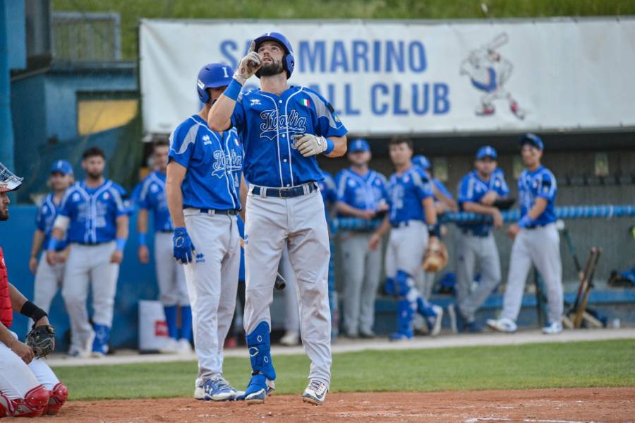 Baseball: buon test per l’Italia a Serravalle contro San Marino