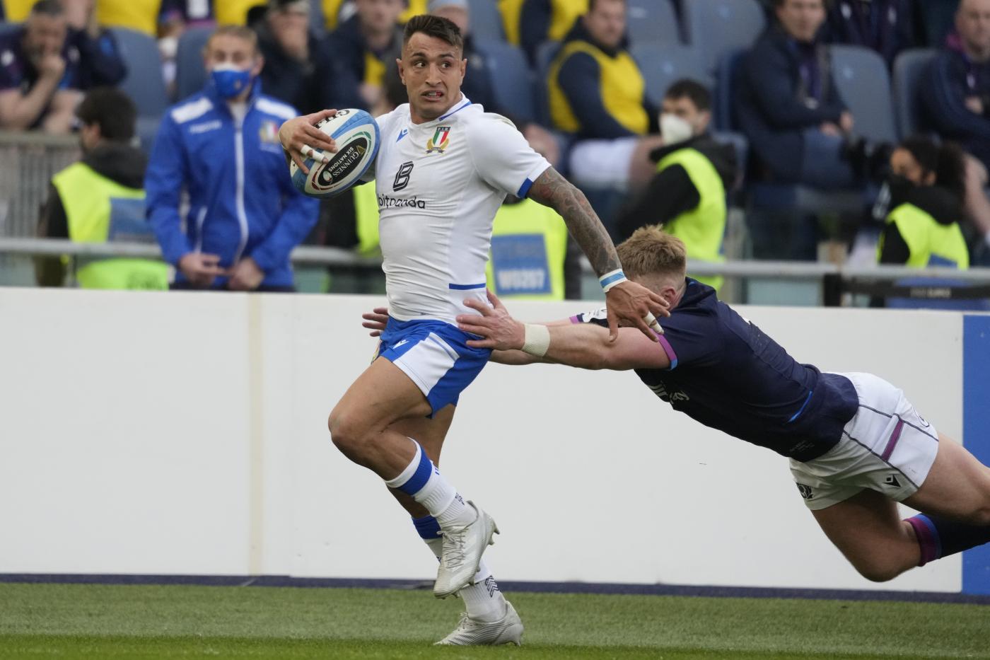Rugby, Test Match 2022 l'Italia riesce a vincere allo scadere sul