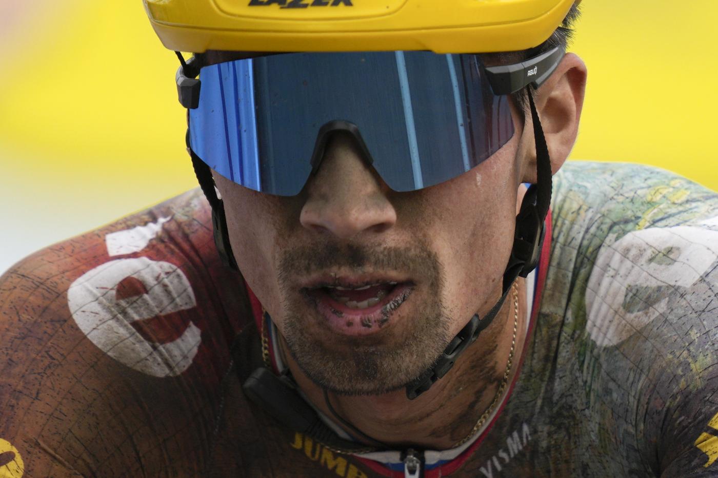 Tour de France 2022, Primoz Roglic: “Ho rimesso a posto la spalla da solo e sono ripartito”