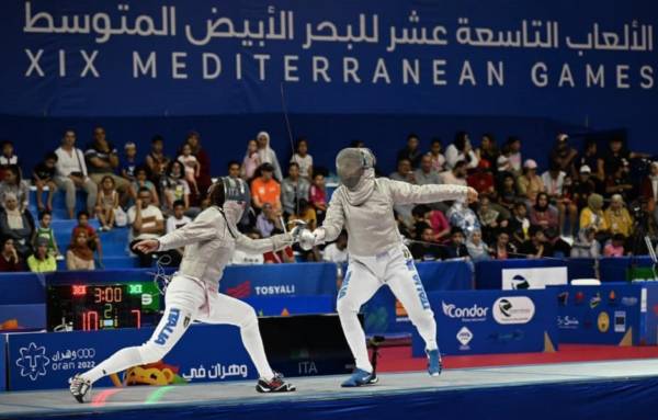 Scherma, Giochi del Mediterraneo 2022 la sciabola azzurra regala