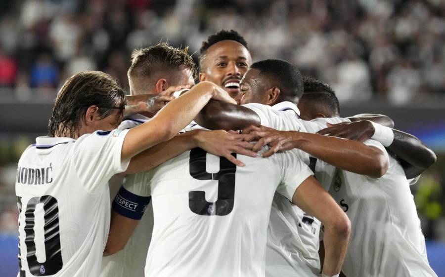 Calcio, il Real Madrid vince la Supercoppa Europea: Alaba e Benzema stendono l’Eintracht Francoforte