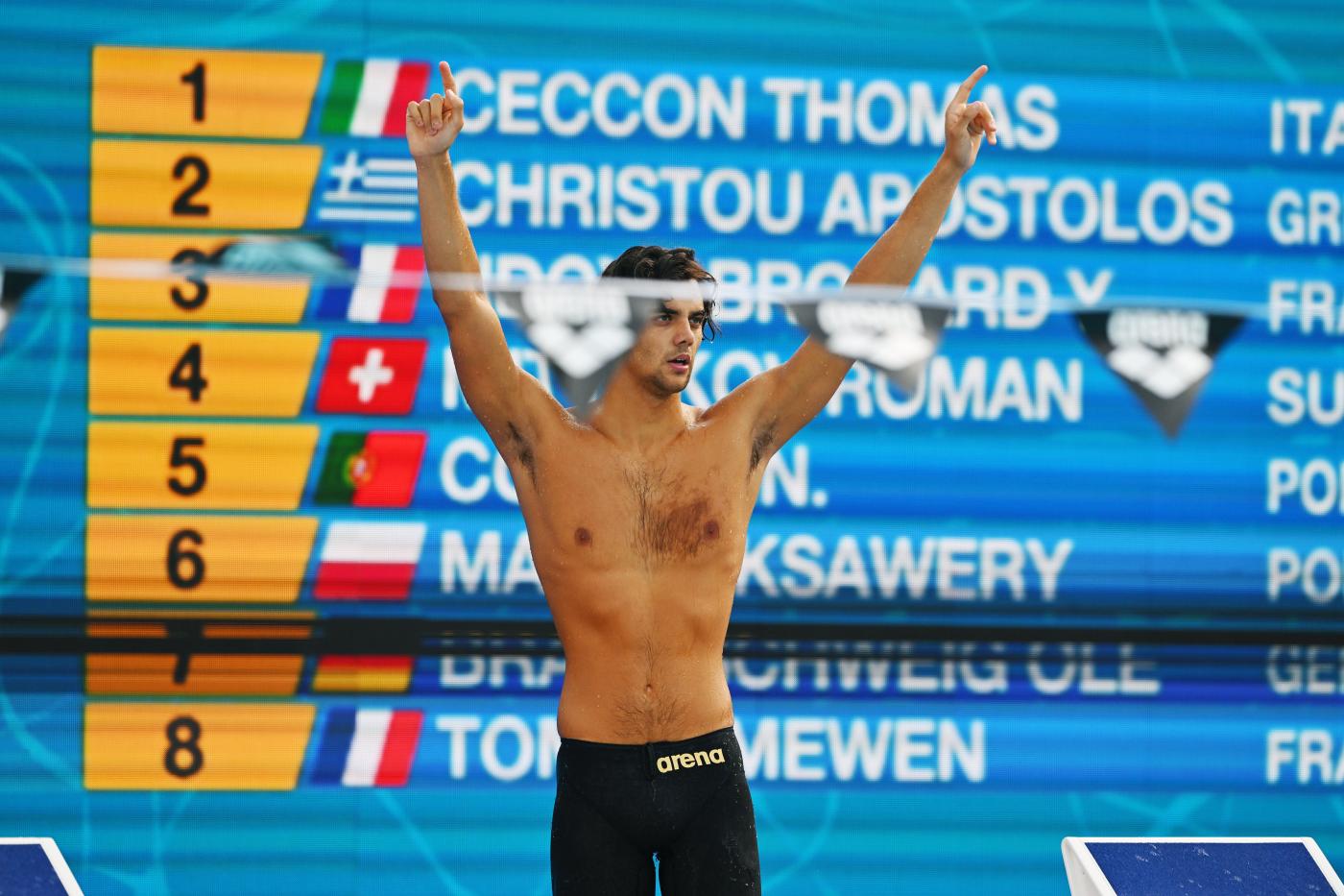 Nuoto, risultati 17 agosto: ITALIA PADRONA! Ori Ceccon e 4×100 mista, pioggia di medaglie e apoteosi storica nel medagliere!