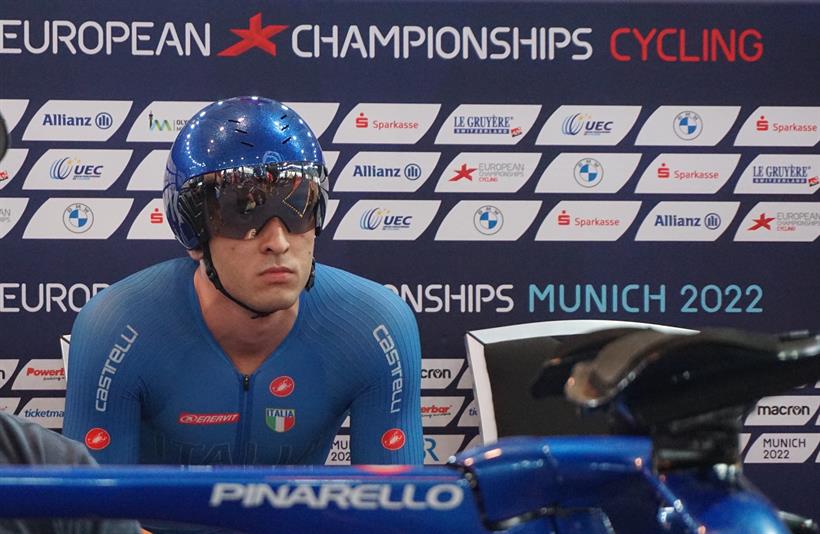 Ciclismo su pista, l’Italia scopre Matteo Bianchi! Fantastico argento europeo nel km da fermo!