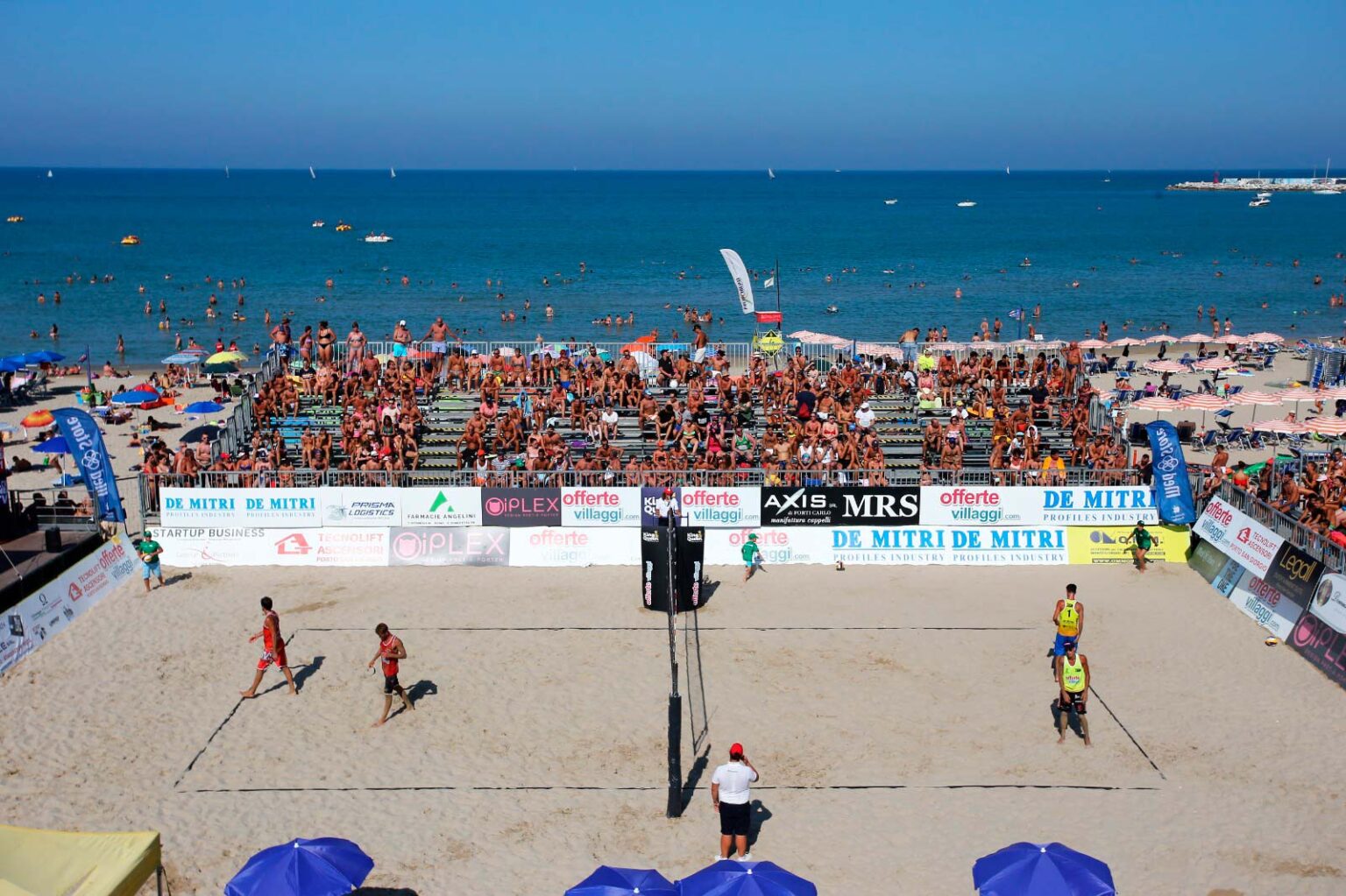Beach volley King&Queen of the beach 2022 Spettacolo a Civitanova
