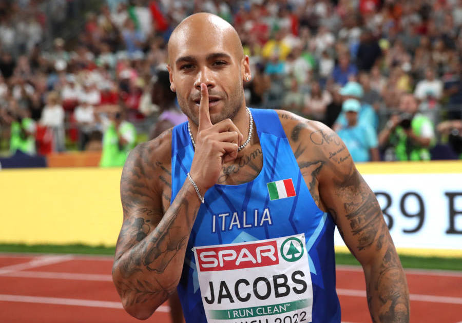 Marcell Jacobs vince i 100 metri: i parziali agli Europei, numero di passi, velocità massima e intermedi