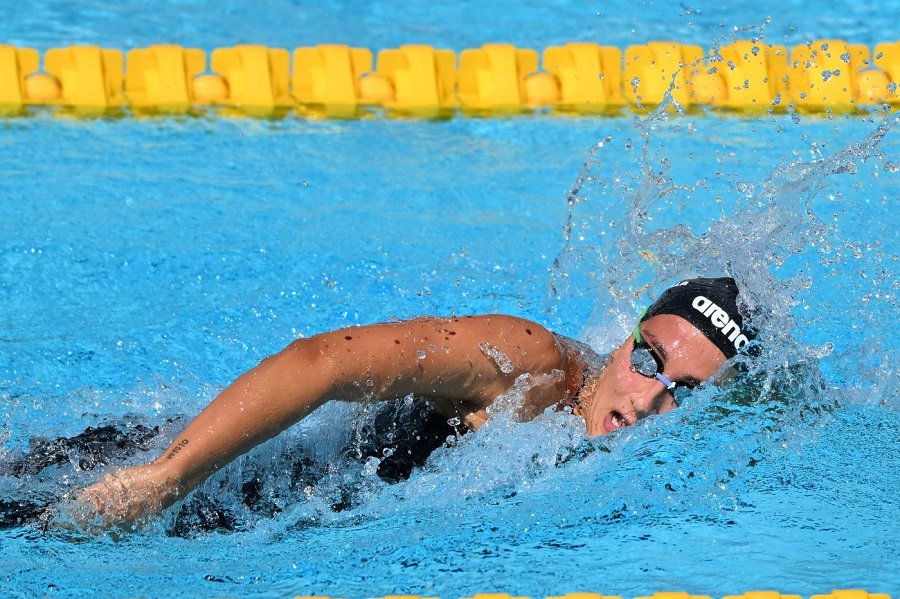 Nuoto, Simona Quadarella: “La tedesca è un’avversaria dura, ma cercherò la tripletta”