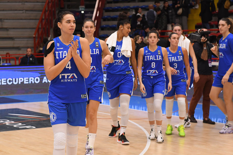 Basket femminile, l’Italia si qualifica agli Europei 2023 se… Il Lussemburgo fa un favore