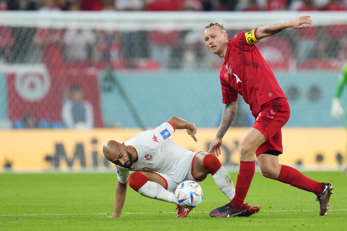 Mondiali 2022, Simon Kjaer: “Non sono a mio agio in panchina, ma è la scelta giusta”