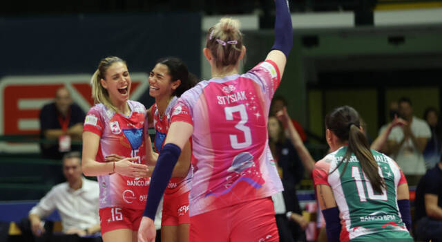 Volleyball Italian Serie A1 Women match Vero Volley Milano vs Megabox Ond. Savio Vallefoglia