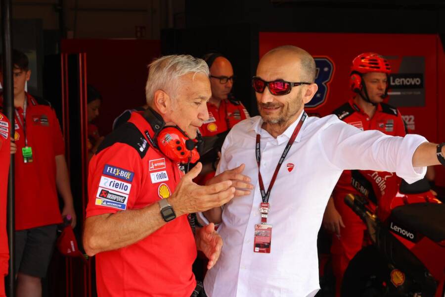 MotoGP, Claudio Domenicali: “Ora Ducati è al top, ma non è stato facile ricostruirci e ripartire nel post Valentino Rossi”