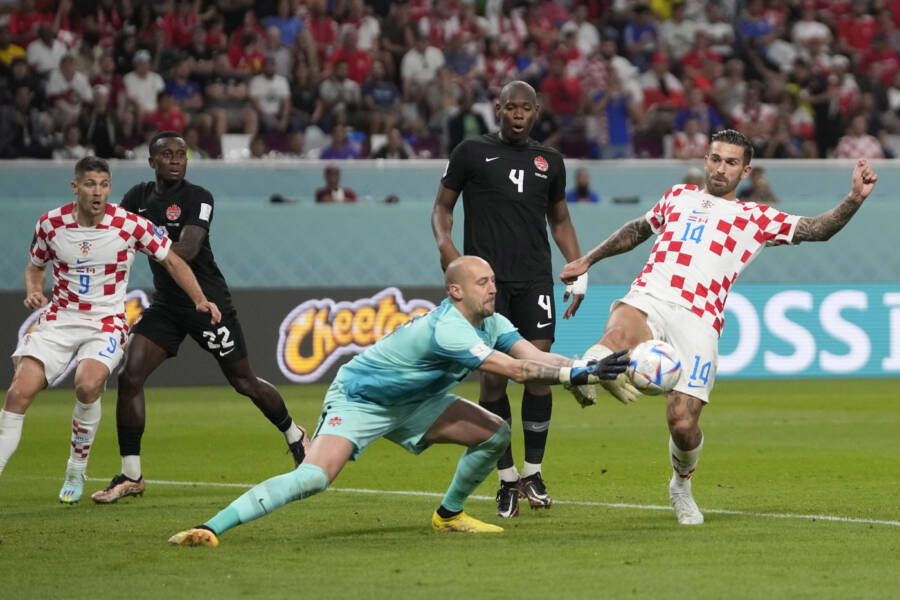 Calcio, Mondiali 2022: cori xenofobici contro il canadese Milan Borjan, la FIFA multa la Croazia