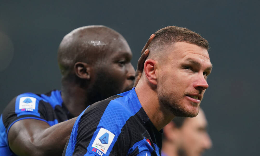 Inter Romelu Lukaku Edin Dzeko