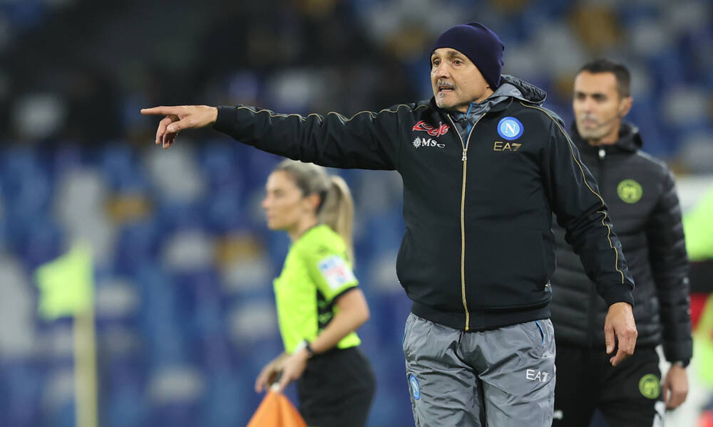 Luciano Spalletti Napoli-Cremonese