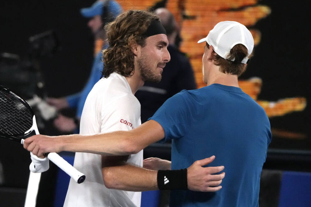 Jannik Sinner Stefanos Tsitsipas