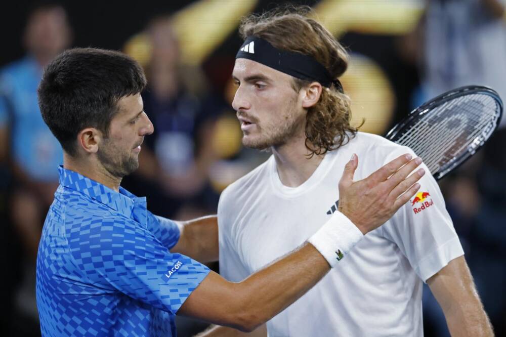 Stefanos Tsitsipas, Novak Djokovic