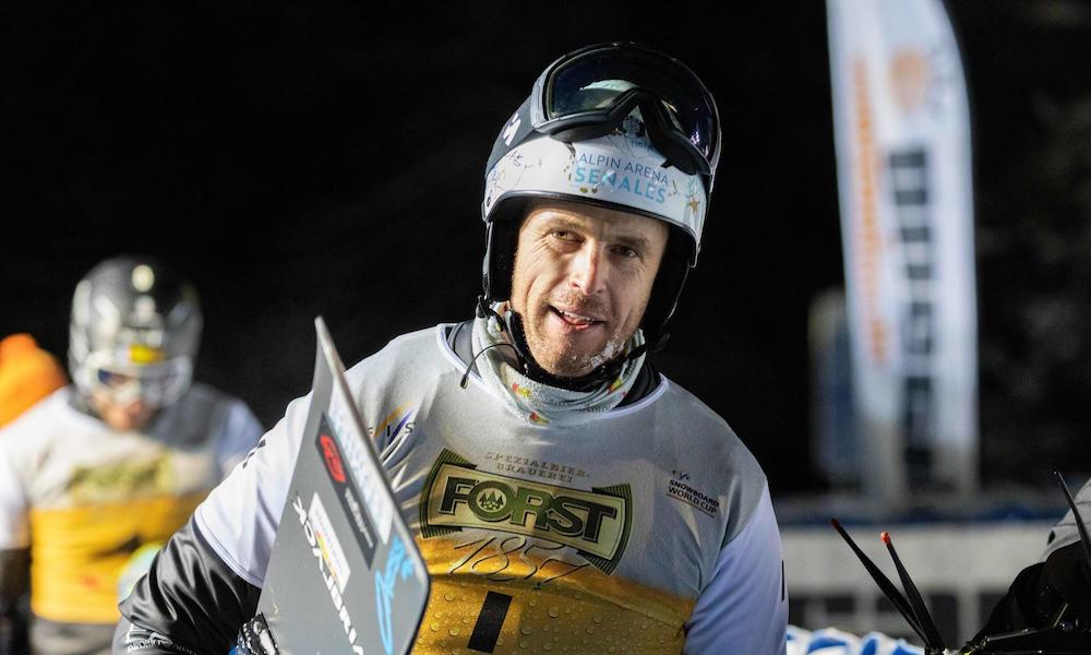 Snowboard: Roland Fischnaller infinito, podio a 43 anni a Cortina. Vince Benjamin Karl