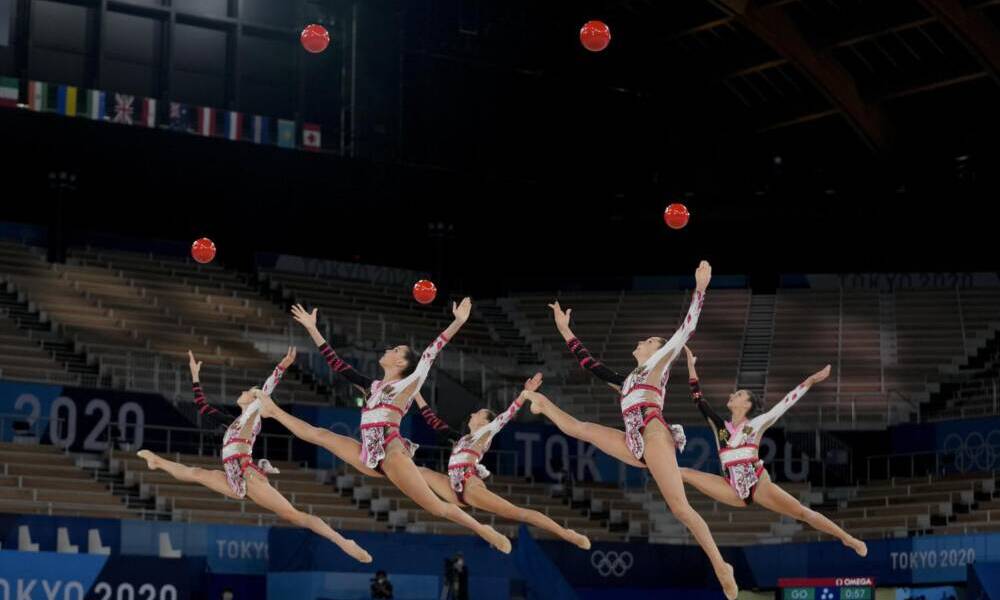 Farfalle ginnastica ritmica