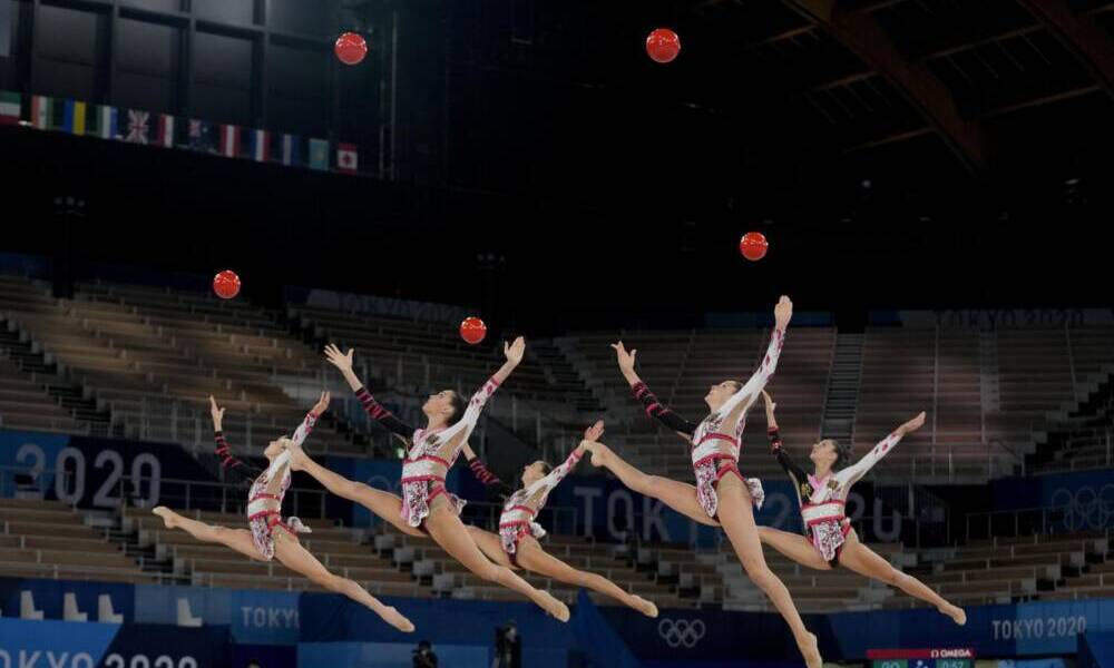 Farfalle ginnastica ritmica