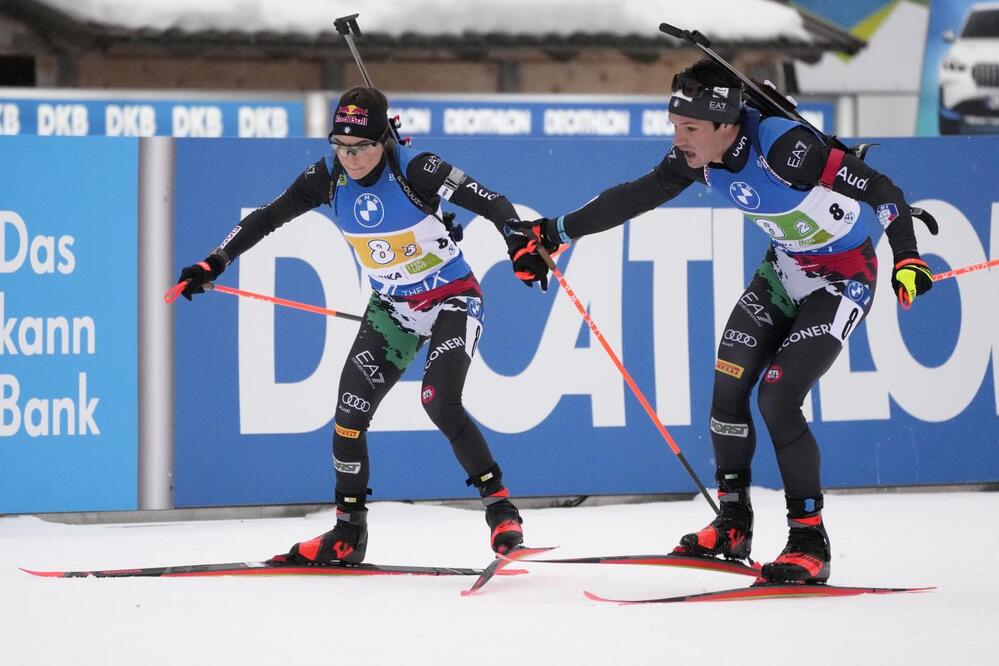 Dorothea Wierer Tommaso Giacomel