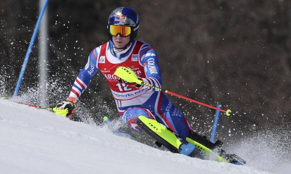 Sci alpino, Clement Noel conduce lo slalom di Chamonix dopo la prima manche. Decimo Alex Vinatzer