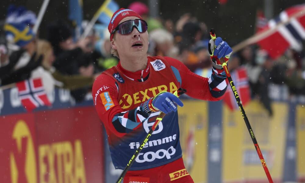 Kruger triumphiert bei der norwegischen 15-km-Party.  Paolo Ventura 23. – OA Sport