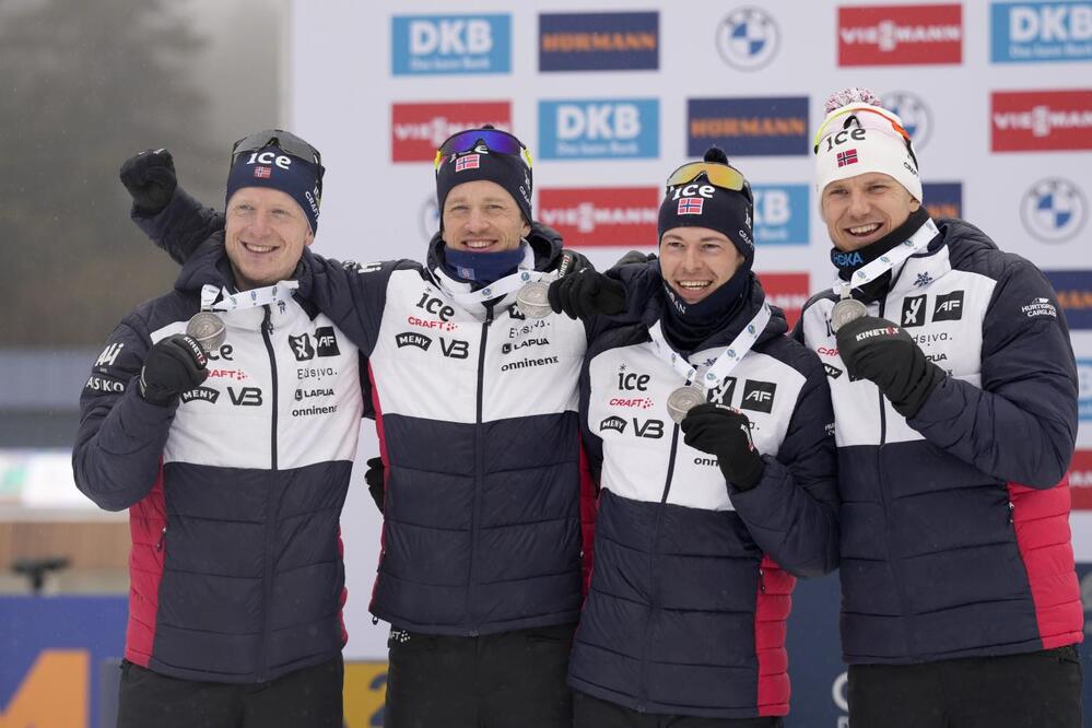 Staffetta Norvegia Biathlon