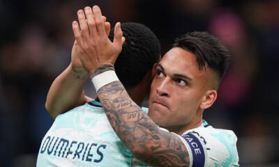 Lautaro Martinez e Denzel Dumfries