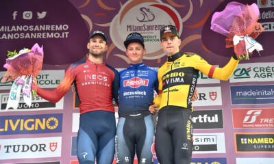 podio Milano-Sanremo 2023