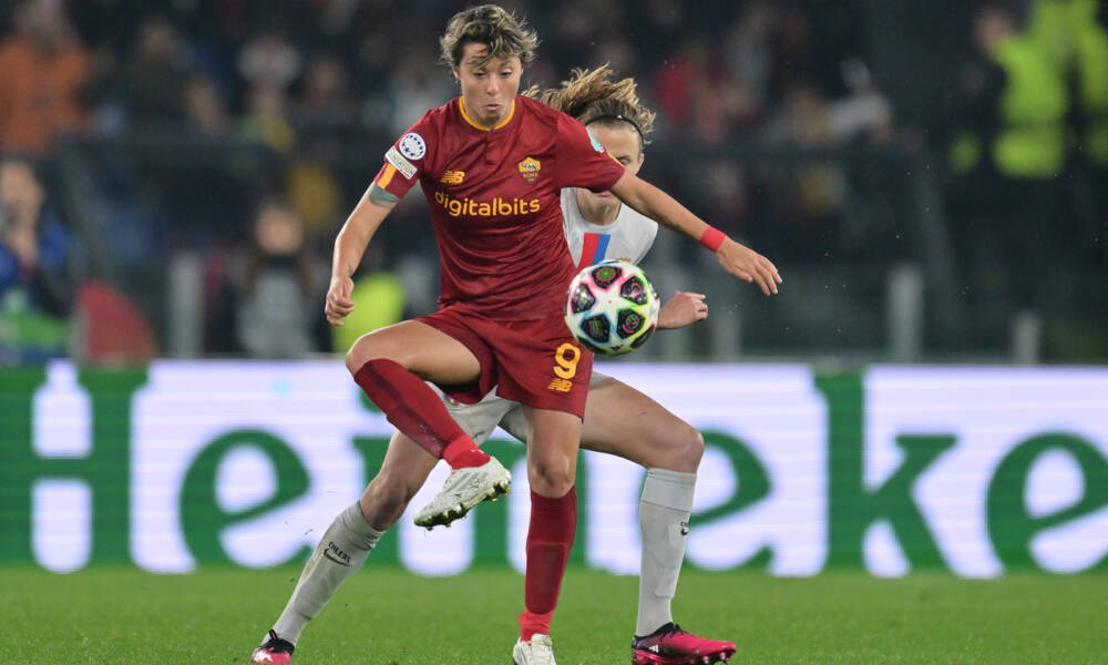 LIVE Barcellona Roma 1 0, Champions League calcio femminile in DIRETTA: Rolfo sblocca la partita